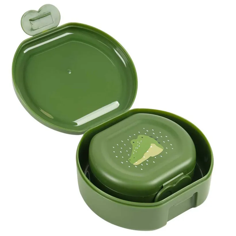 Set van 2 snackdoosjes met Clip Mr Alligator