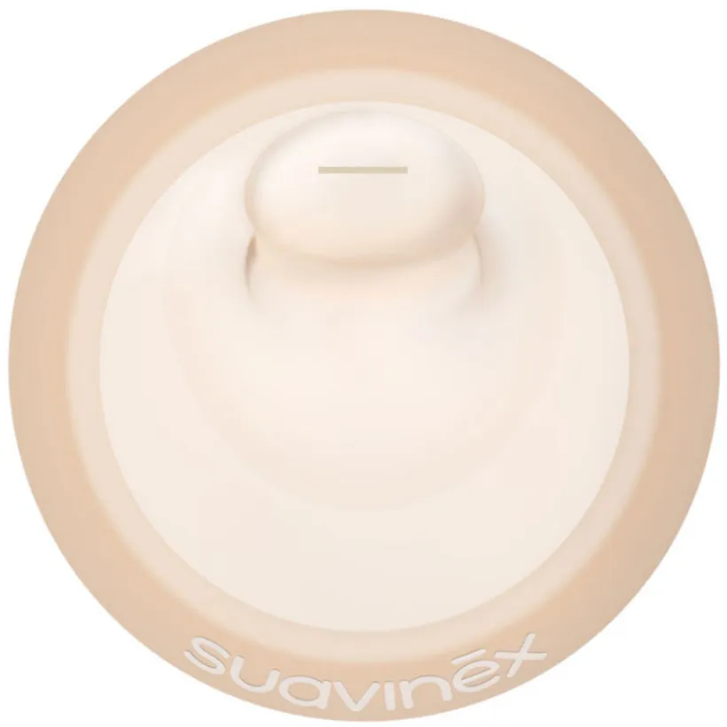 Set van 2 speciale latex voedingsspenen Zéro Zéro met trage doorstroming voor borstvoeding Suavinex