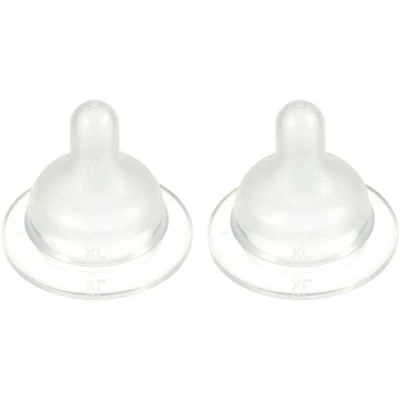 Set van 2 Spenen Natural Wide XL