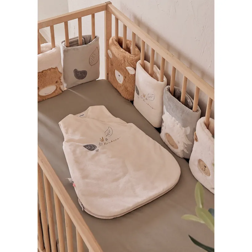 Set van 6 spijlenbeschermers voor babybed en park Fluffy,Orso&Lily