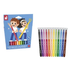 Set van 12 stiften met lange levensduur van Janod