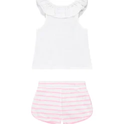 Set van strandtop + short meisjes