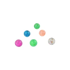 Set van 6 stuiterballen met sterren