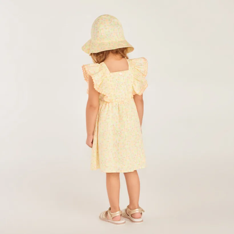 Set van 2 stukken, jurk + bloemenprint charlotte voor babymeisjes