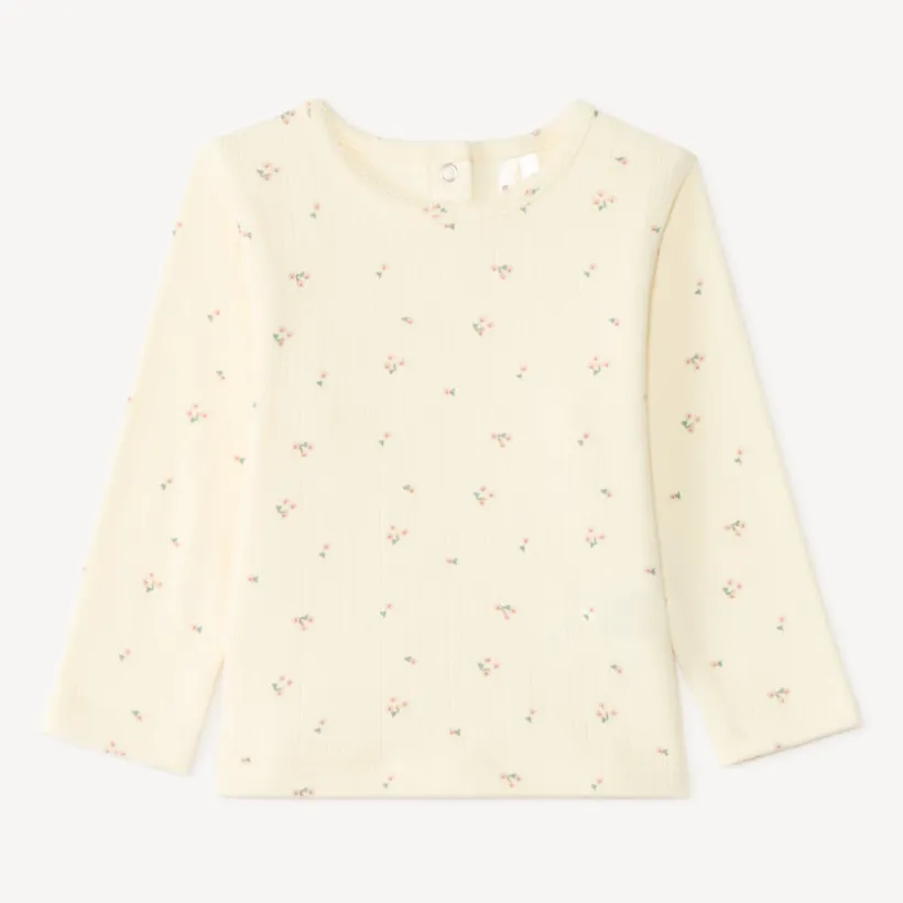 Set van 2 stukken voor babymeisjes, t-shirt en schattige salopette.