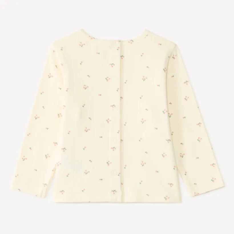 Set van 2 stukken voor babymeisjes, t-shirt en schattige salopette.