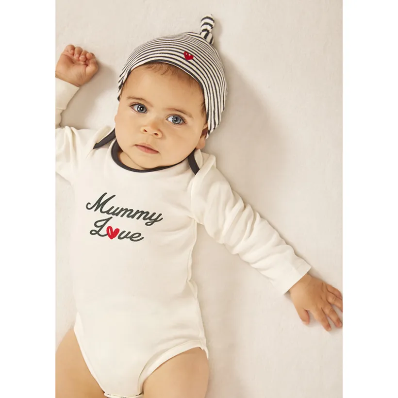 Set van 3 stuks bedrukt dad & mummy love voor baby