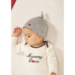Set van 3 stuks bedrukt dad & mummy love voor baby