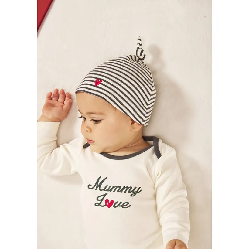 Set van 3 stuks bedrukt dad & mummy love voor baby
