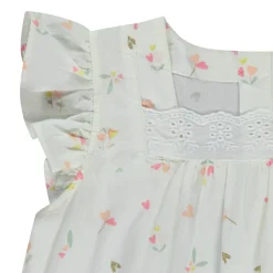 Set van 2 stuks met tuniek met bloemenprint voor babymeisje