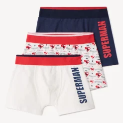 Set van 3 Superman Warner boxershorts jongens