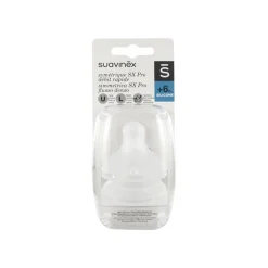 Set van 2 symmetrische siliconen spenen SX Pro L 6M+