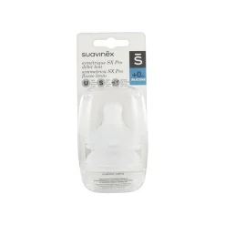 Set van 2 symmetrische siliconen spenen SX Pro S 0M+