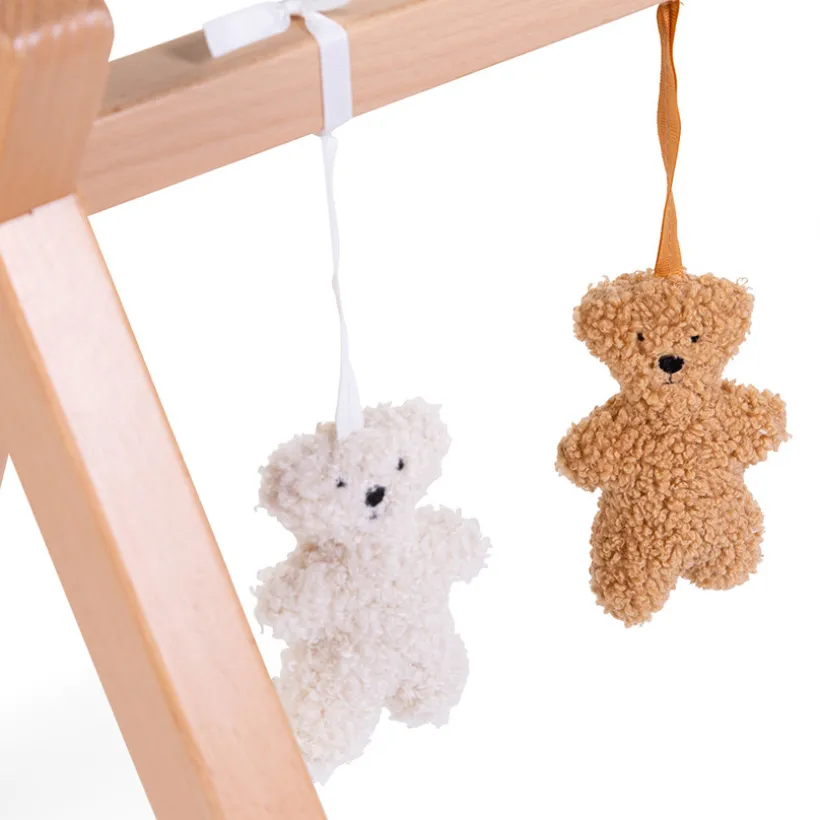 Set van 4 Teddy knuffels om op te hangen