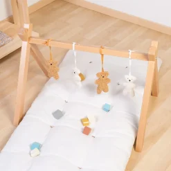 Set van 4 Teddy knuffels om op te hangen