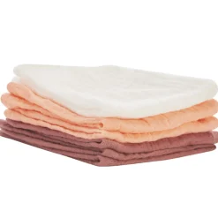 Set van 5 tetra handdoeken 25 x 25 cm