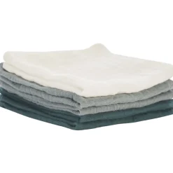 Set van 5 tetra handdoeken 25 x 25 cm