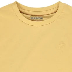 Set van 3 t-shirts met korte mouwen en palmprint jongens