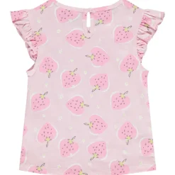 Set van 4 t-shirts met pofmouwen voor baby meisjes