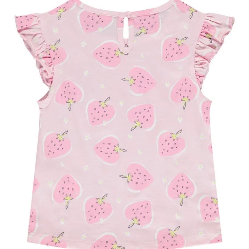 Set van 4 t-shirts met pofmouwen voor baby meisjes
