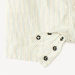 Set van tuinbroek en korte mouwen shirt in effen kleur voor baby jongen
