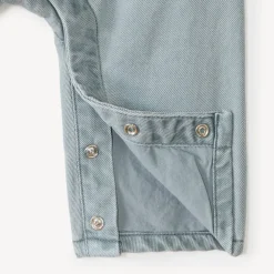Set van tuinbroek en t-shirt voor babyjongens met robotmotieven