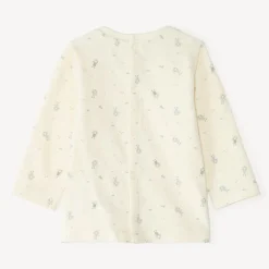 Set van tuinbroek en t-shirt voor babyjongens met robotmotieven