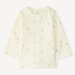 Set van tuinbroek en t-shirt voor babyjongens met robotmotieven