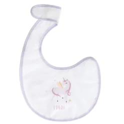 Set van 7 unicorn slabbetjes