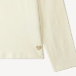 Set van 3 unis meisjes t-shirts met lange mouwen