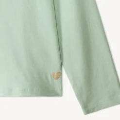 Set van 3 unis meisjes t-shirts met lange mouwen