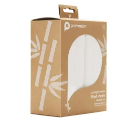 Set van 2 viskose co-sleeping matjes 50 x 90 cm