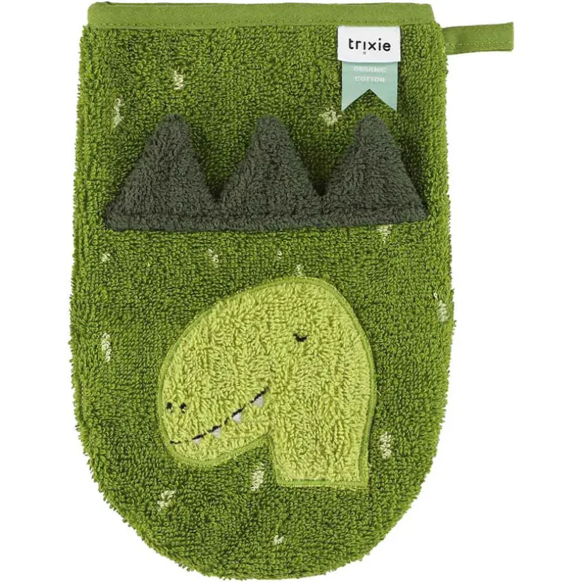 Set van 2 washandjes Mr Dino - Mrs Olifant