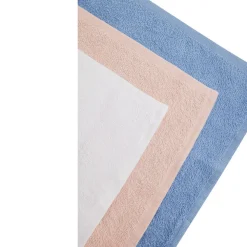 Set van 6 washandjes van badstof