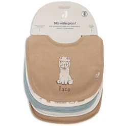 Set van 5 waterdichte slabbetjes 0-36m Jollies