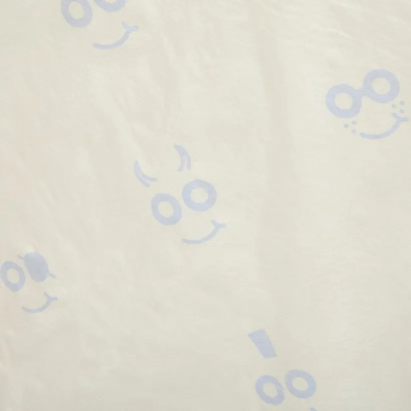 Set van 10 wegwerp onderleggers 60 x 60 cm