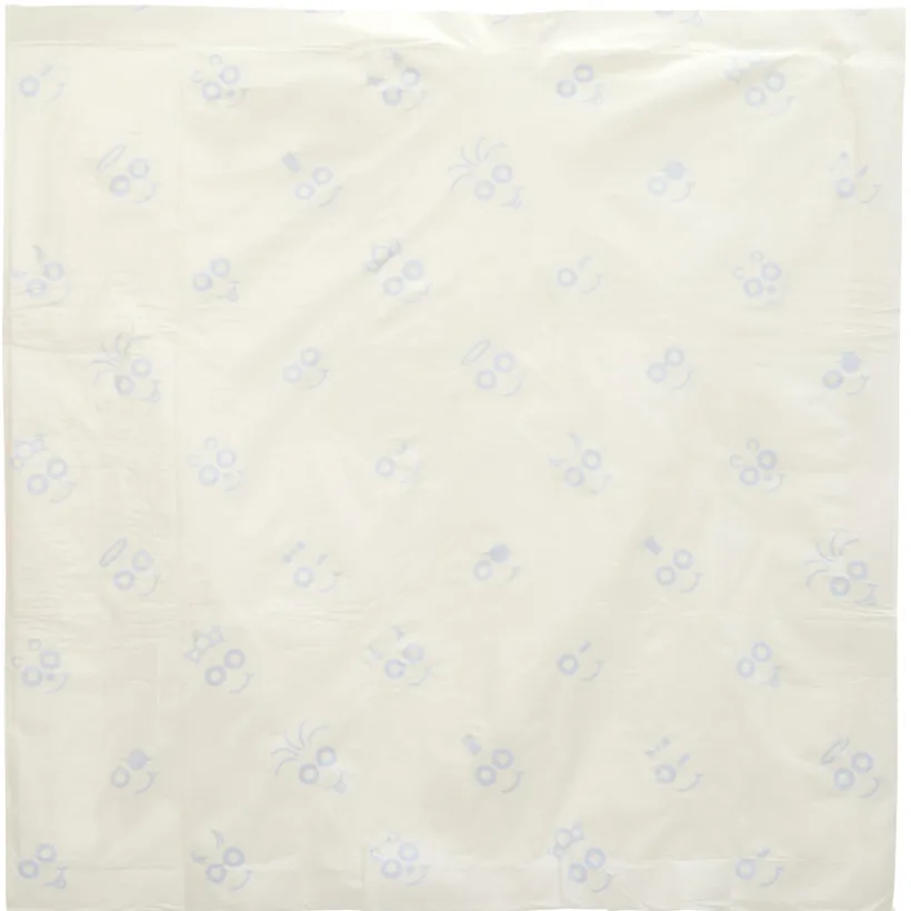 Set van 10 wegwerp onderleggers 60 x 60 cm