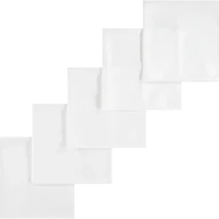 Set van 5 witte uniluiers
