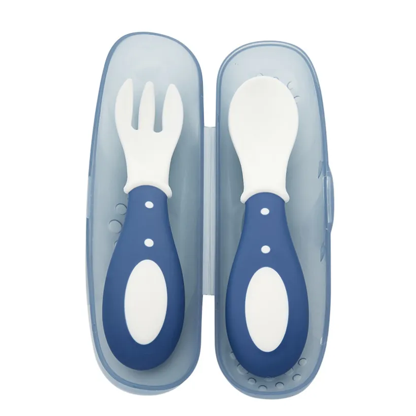 Set van 2 Yummix bestek Blauw