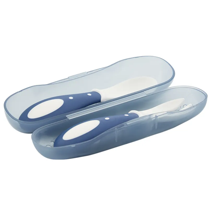 Set van 2 Yummix bestek Blauw