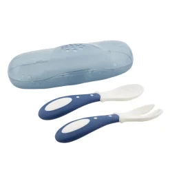Set van 2 Yummix bestek Blauw