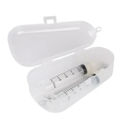 Set voor babyneusreiniger 2 spuitjes + borstel + opbergdoos