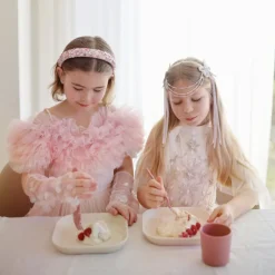 Set Vork en lepel Dusty Rose