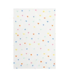 Sherpa deken Hartjes Multicolor - 80x110 cm