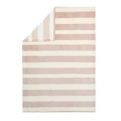 Sherpa dekens met strepen - 80x110 cm