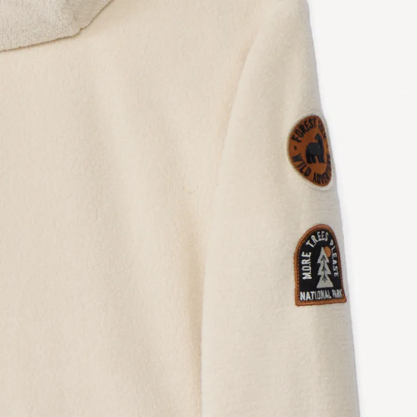 Sherpa hoodie jongens
