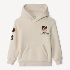 Sherpa hoodie jongens