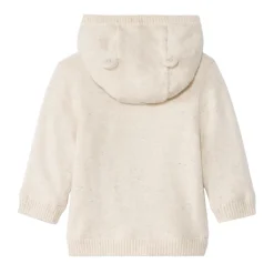 Sherpavoering vest met geborduurde patch voor babyjongens
