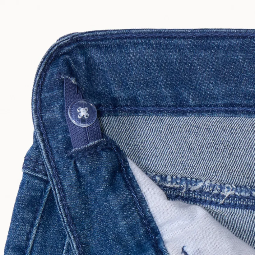 Short in jeans met zakken meisjes