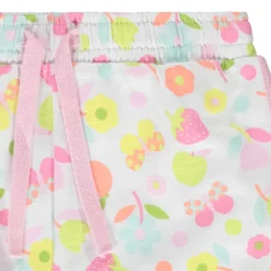 Short in jersey met fantasieprint voor baby meisjes